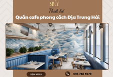 Các Mẫu Thiết Kế Quán Cafe Phong Cách Địa Trung Hải
