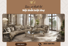 Bản vẽ thiết kế nội thất biệt thự tối ưu nhất