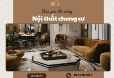 Báo giá thi công nội thất chung cư