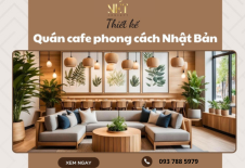 Thiết Kế Quán Cafe Phong Cách Nhật Bản Thanh Lịch