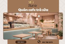 Thiết Kế Quán Cafe Trà Sữa Hợp Xu Hướng