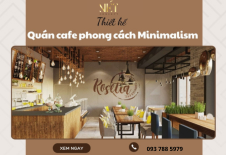 Thiết Kế Quán Cafe Phong Cách Minimalism Tinh Tế