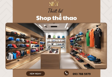 Thiết Kế Shop Thể Thao Cực Kỳ Cá Tính