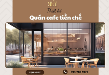Các Mẫu Thiết Kế Quán Cafe Tiền Chế Hiện Đại