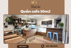 Kinh Nghiệm Thiết Kế Quán Cafe 30m2 Tối Ưu Nhất