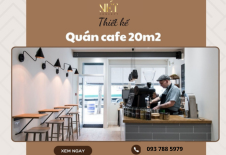 Thiết Kế Quán Cafe 20m2 Tối Ưu Không Gian