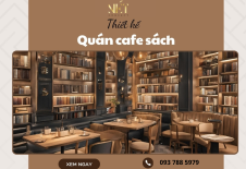 Thiết Kế Quán Cafe Sách Thư Giãn, Yên Tĩnh