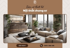 Bản vẽ thiết kế nội thất chung cư đẹp nhất