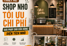 Thiết Kế Shop Nhỏ Tối Ưu Chi Phí: Giải Pháp Cho Cửa Hàng Diện Tích Nhỏ