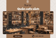 Thiết Kế Quán Cafe Sách Thư Giãn, Yên Tĩnh