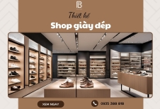 Thiết Kế Shop Giày Dép Mới Mẻ, Sáng Tạo