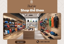 Thiết Kế Shop Thể Thao Cực Kỳ Cá Tính