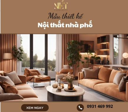 Mẫu thiết kế nội thất nhà phố được ưa chuộng