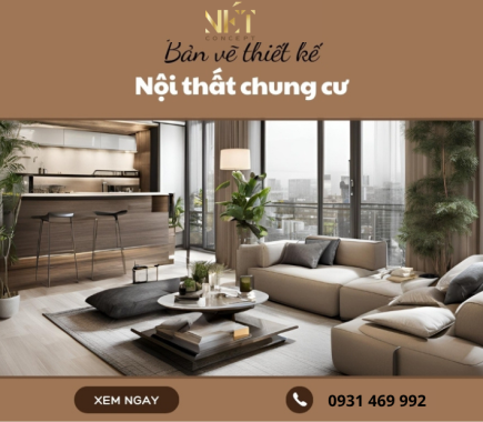 Bản vẽ thiết kế nội thất chung cư đẹp nhất