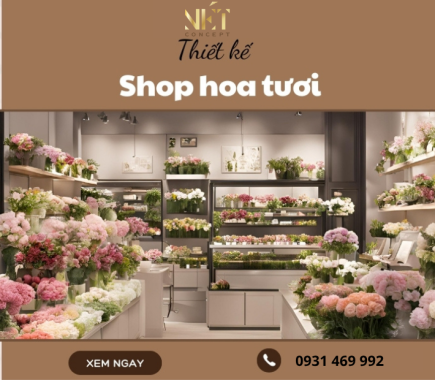 Dịch Vụ Thiết Kế Shop Hoa Tươi Đẹp, Rẻ