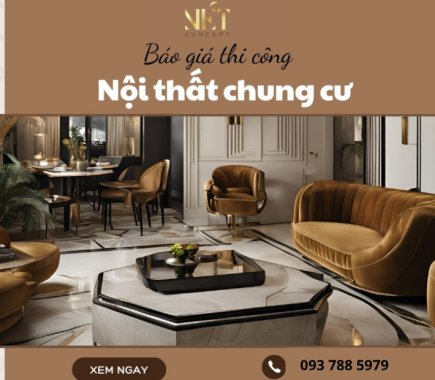Báo giá thi công nội thất chung cư