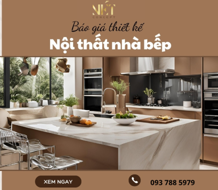 Báo giá thiết kế nội thất nhà bếp