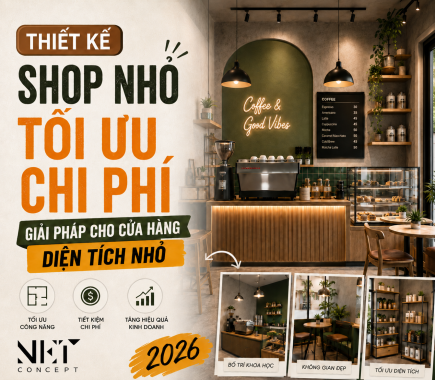Thiết Kế Shop Nhỏ Tối Ưu Chi Phí: Giải Pháp Cho Cửa Hàng Diện Tích Nhỏ
