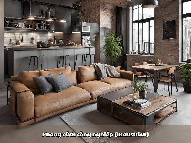 phong cach cong nghiep industrial