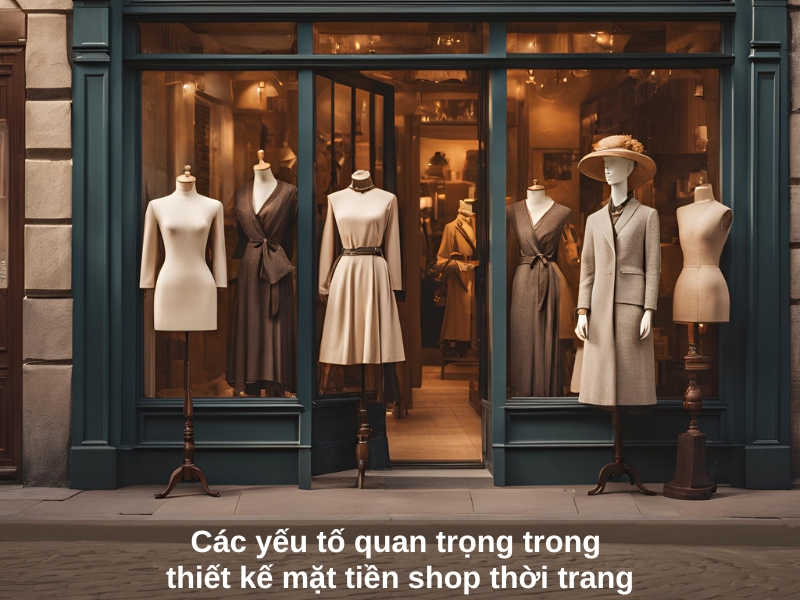 cac yeu to quan trong trong thiet ke mat tien shop thoi trang