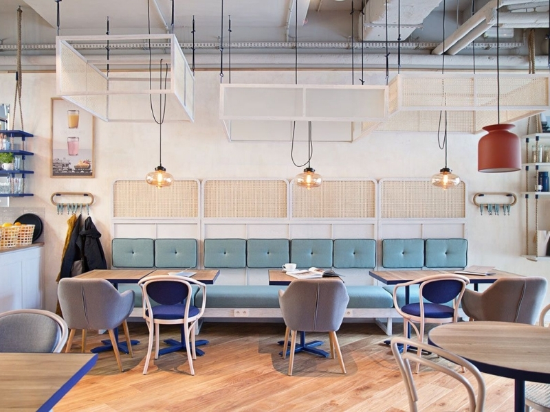 quan cafe phong cach scandinavian