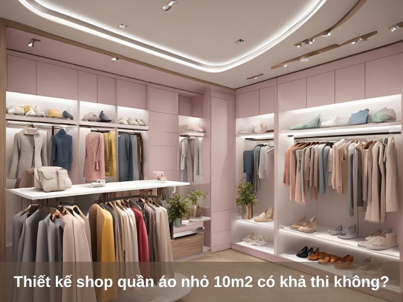 thiet ke shop quan ao nho 10m2 co kha thi khong