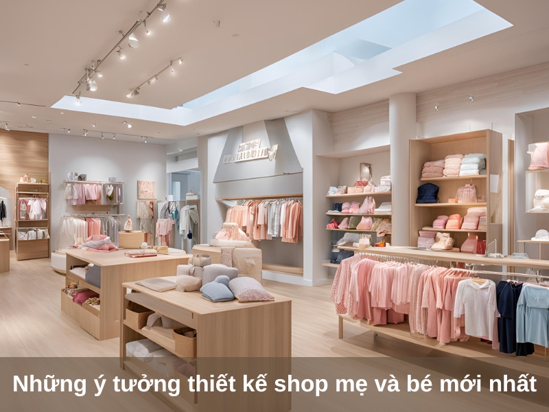 nhung y tuong thiet ke shop me va be moi nhat