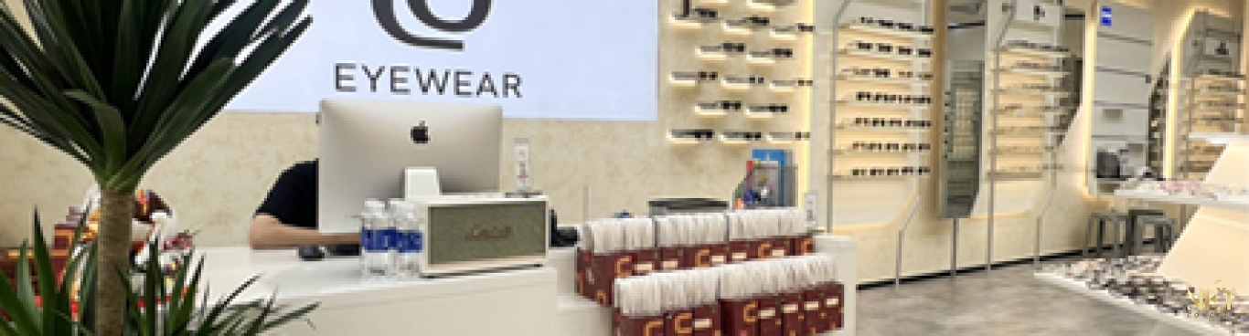 Dự Án Thiết Kế Thi Công Shop Mắt Kính LB Eyewear Tại Quận 12