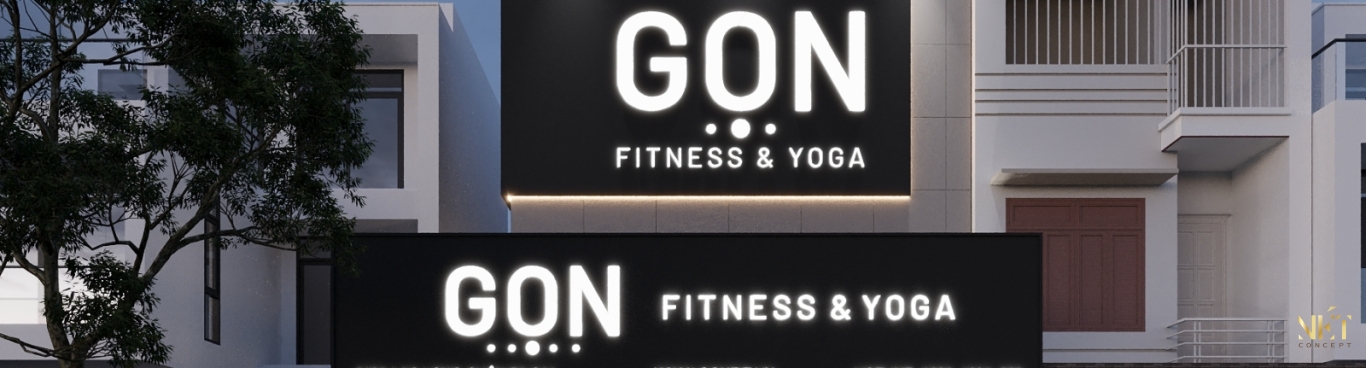 Thiết kế thi công nội thất GỌN Fitness & yoga