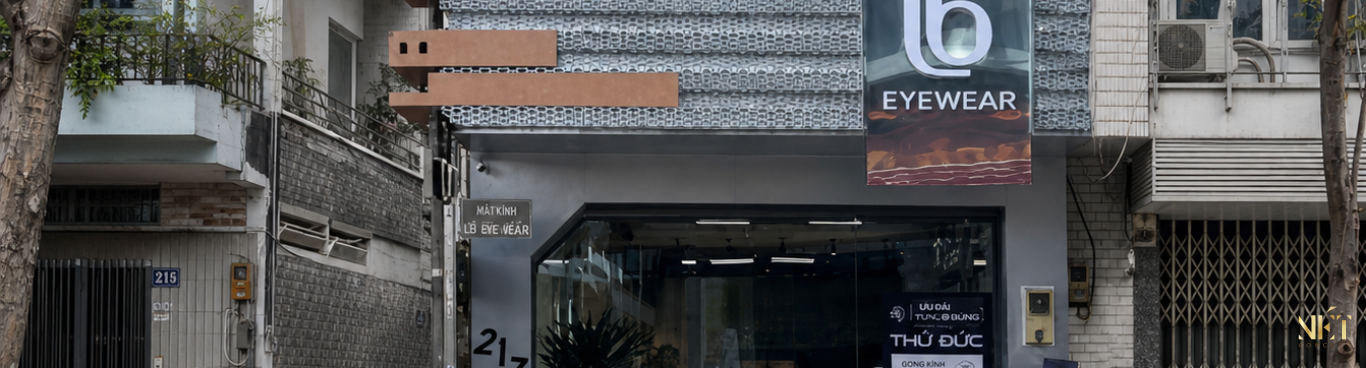 Dự Án Thiết Kế Thi Công Shop Mắt Kính LB Eyewear Tại Thủ Đức