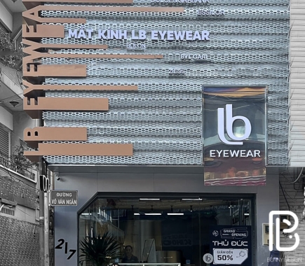 THIẾT KẾ THI CÔNG SHOP MẮT KÍNH 50M2 - THỦ ĐỨC