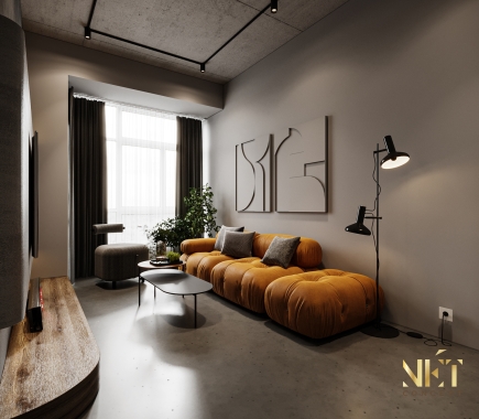 Thiết kế nội thất căn hộ 2 phòng ngủ (1)