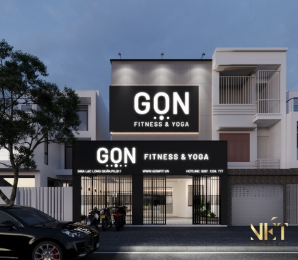 Thiết kế thi công nội thất GỌN Fitness & yoga