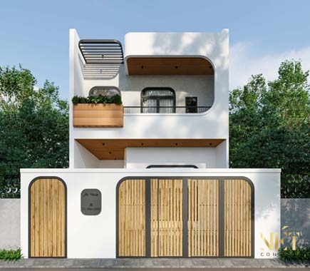 Thiết kế kiến trúc ,nội thất nhà phố Đà Lạt