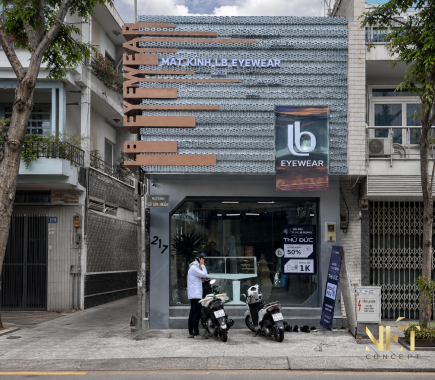 Dự Án Thiết Kế Thi Công Shop Mắt Kính LB Eyewear Tại Thủ Đức