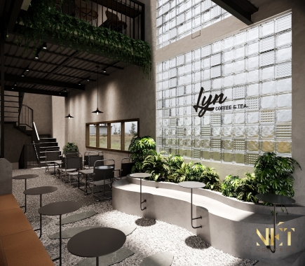 THIẾT KẾ QUÁN LYN COFFEE & TEA